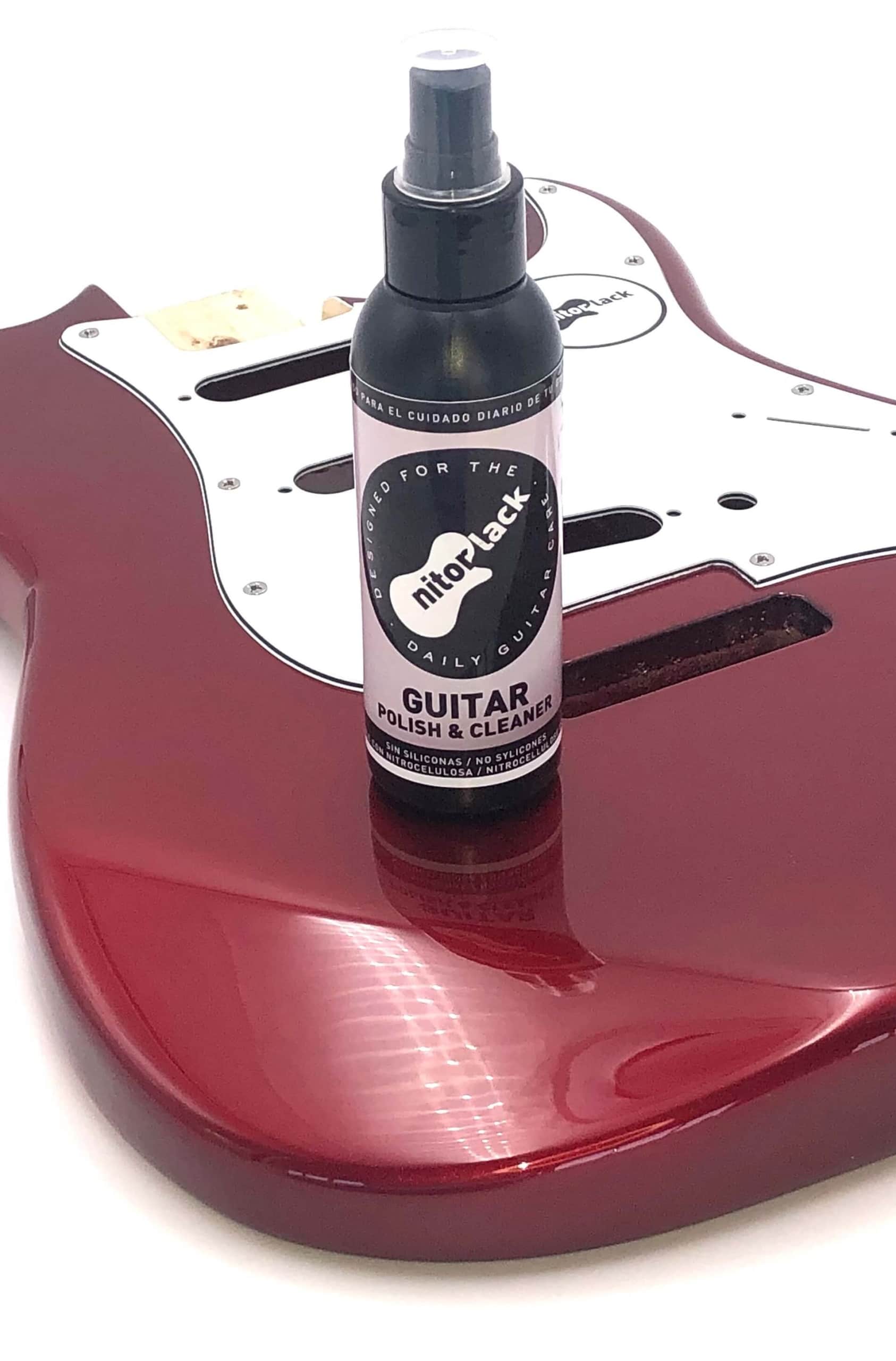 produit de nettoyage pour guitare