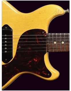 Guitarra tv yellow