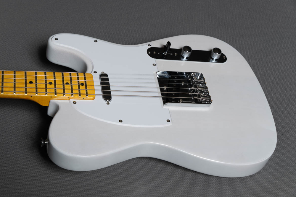 guitarra color white blonde