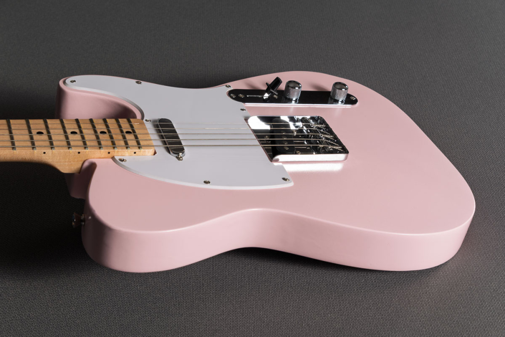 guitar shell pink