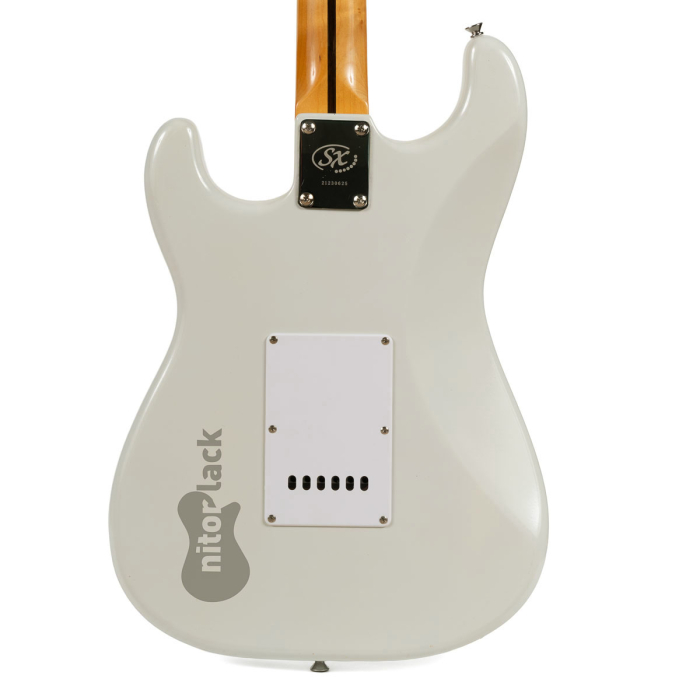 olympic white guitarra